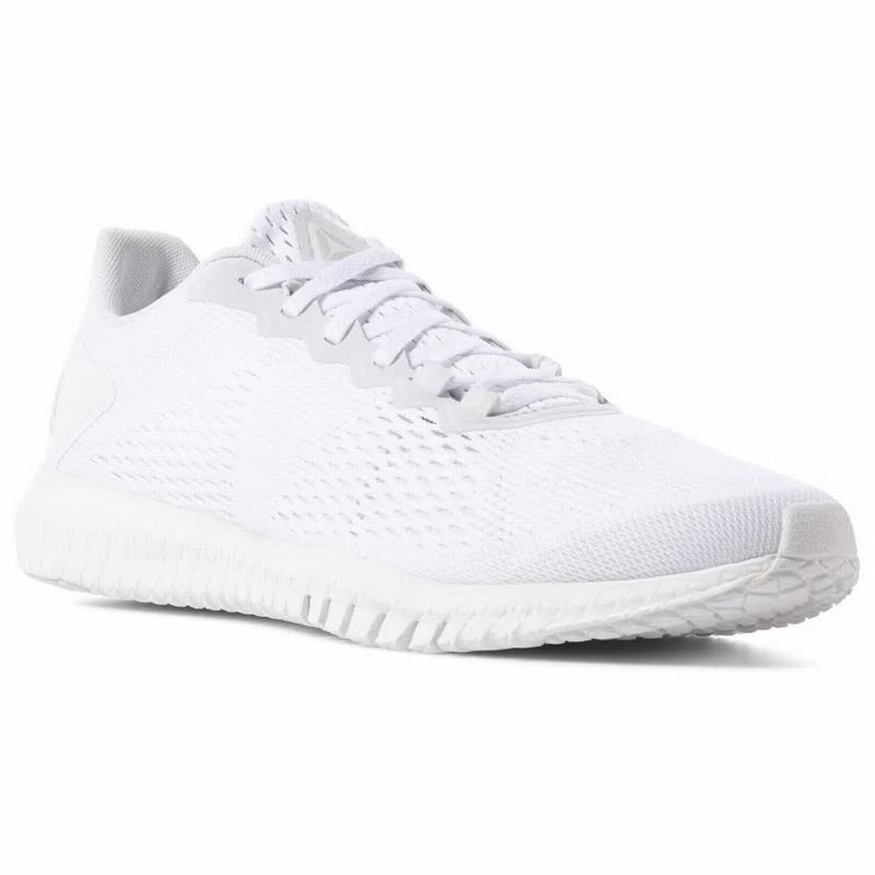 Adidasi Training Reebok Flexagon Barbati Albi/Gri Romania FP9613KJ